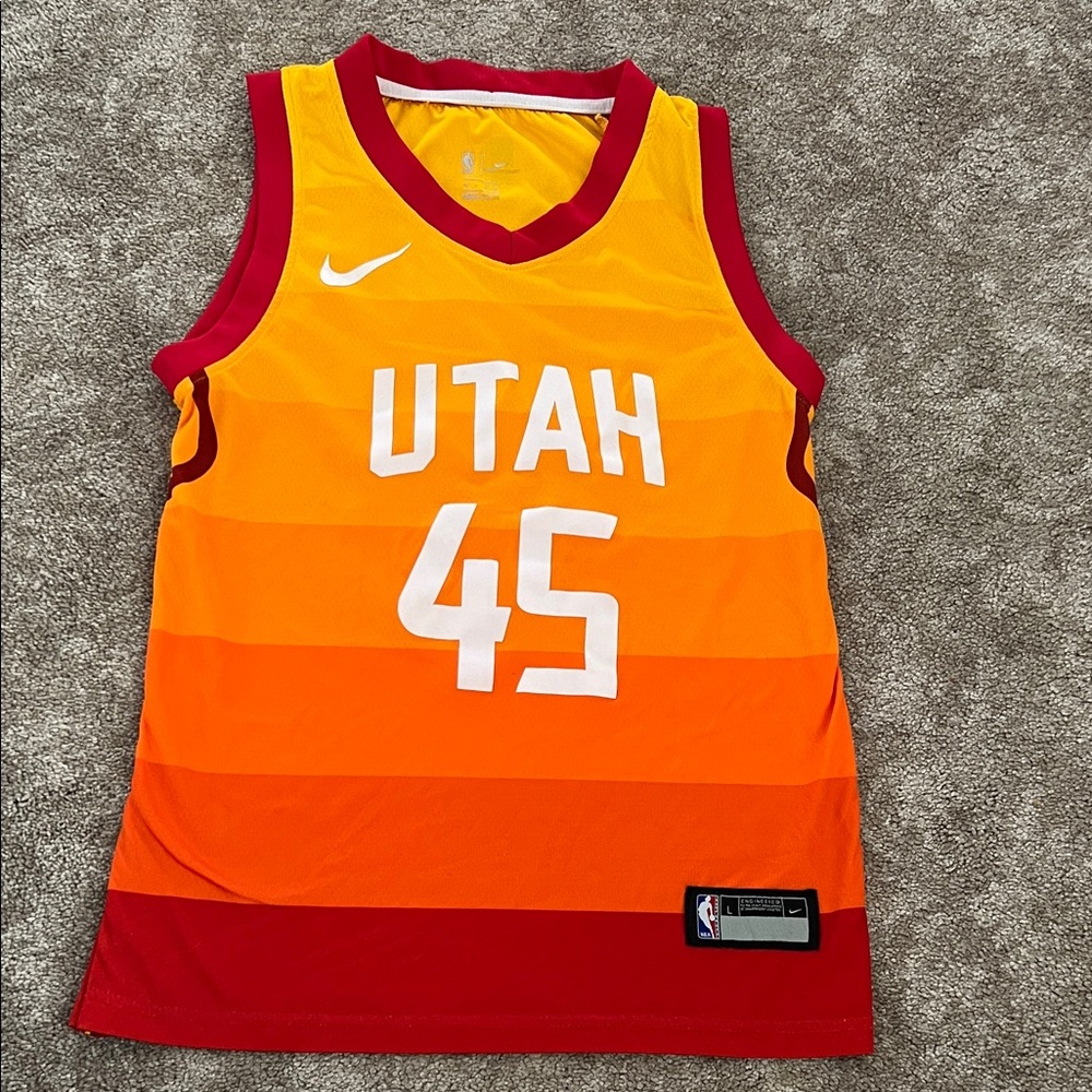 Donavan Mitchell Utah sunset Jersey